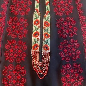 Floral handmade necklace